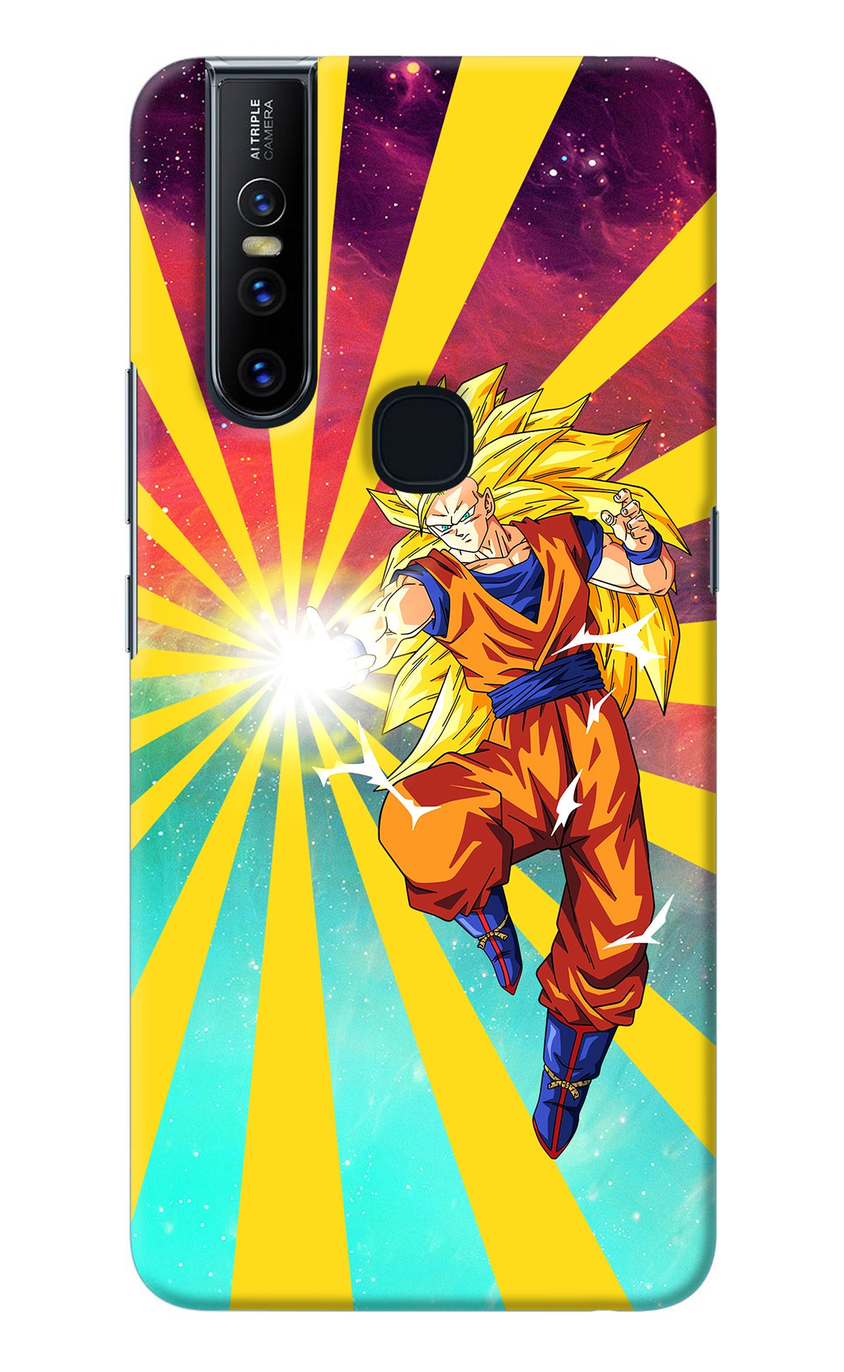 Goku Super Saiyan Vivo V15 Back Cover