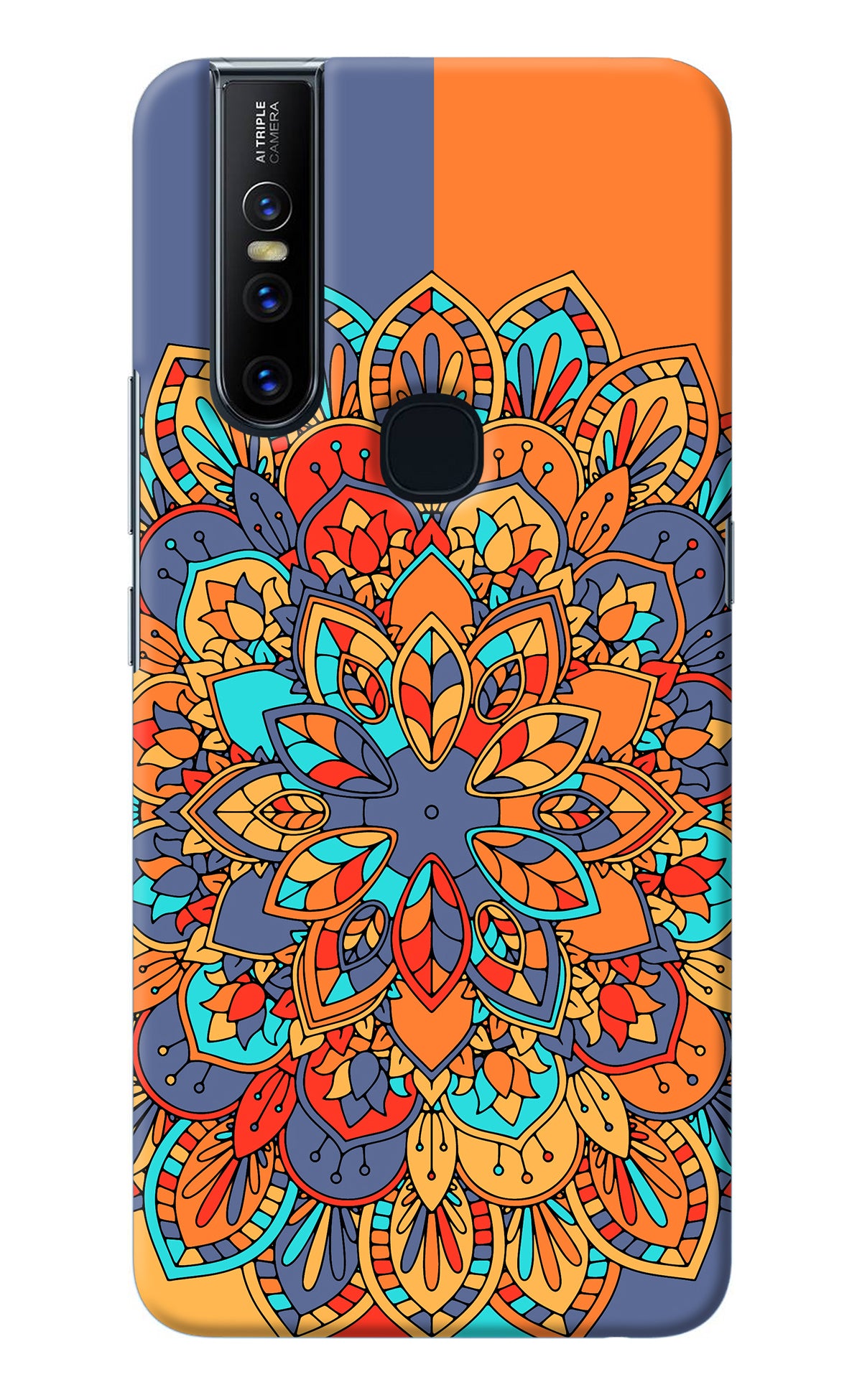 Color Mandala Vivo V15 Back Cover