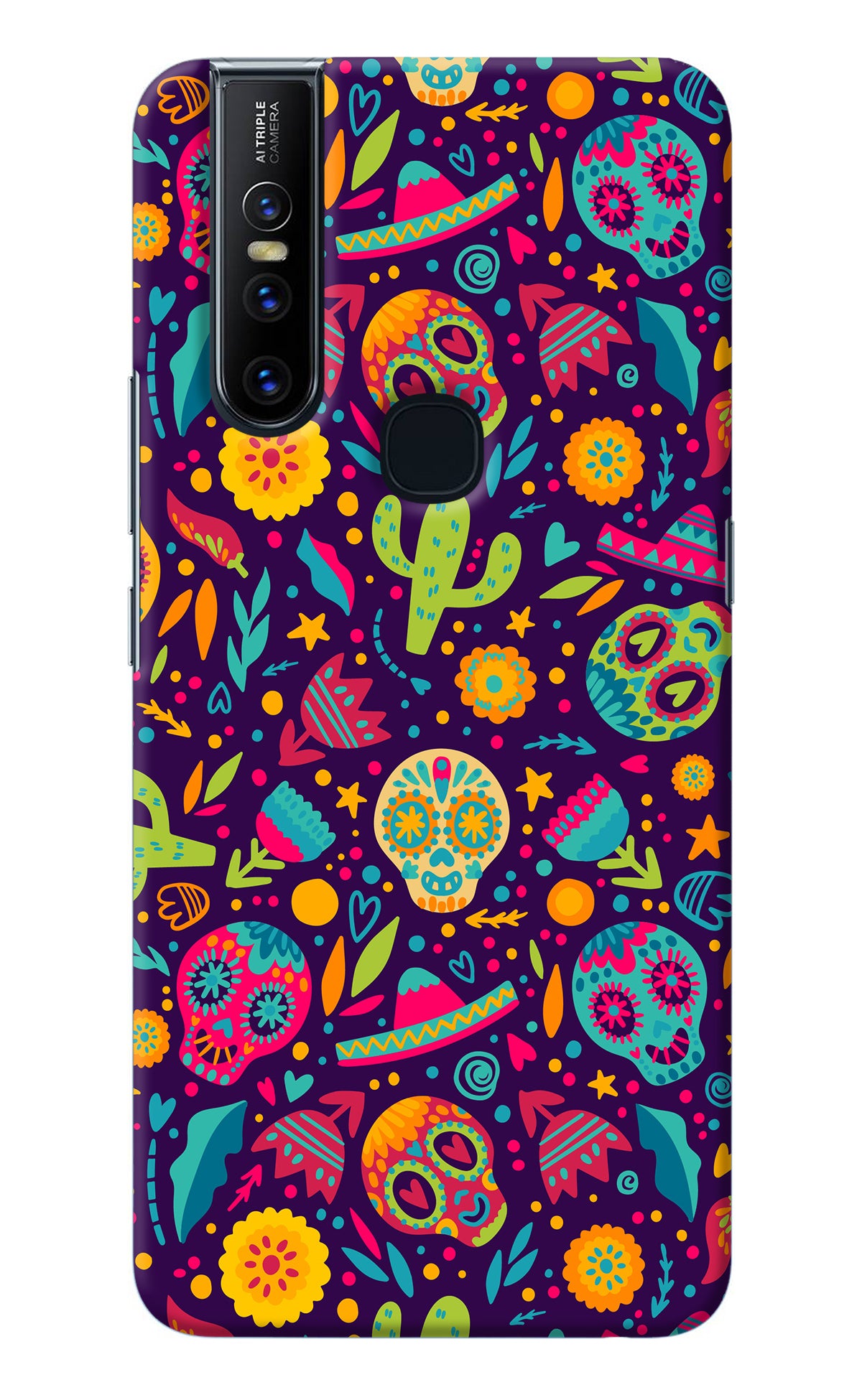 Mexican Design Vivo V15 Back Cover