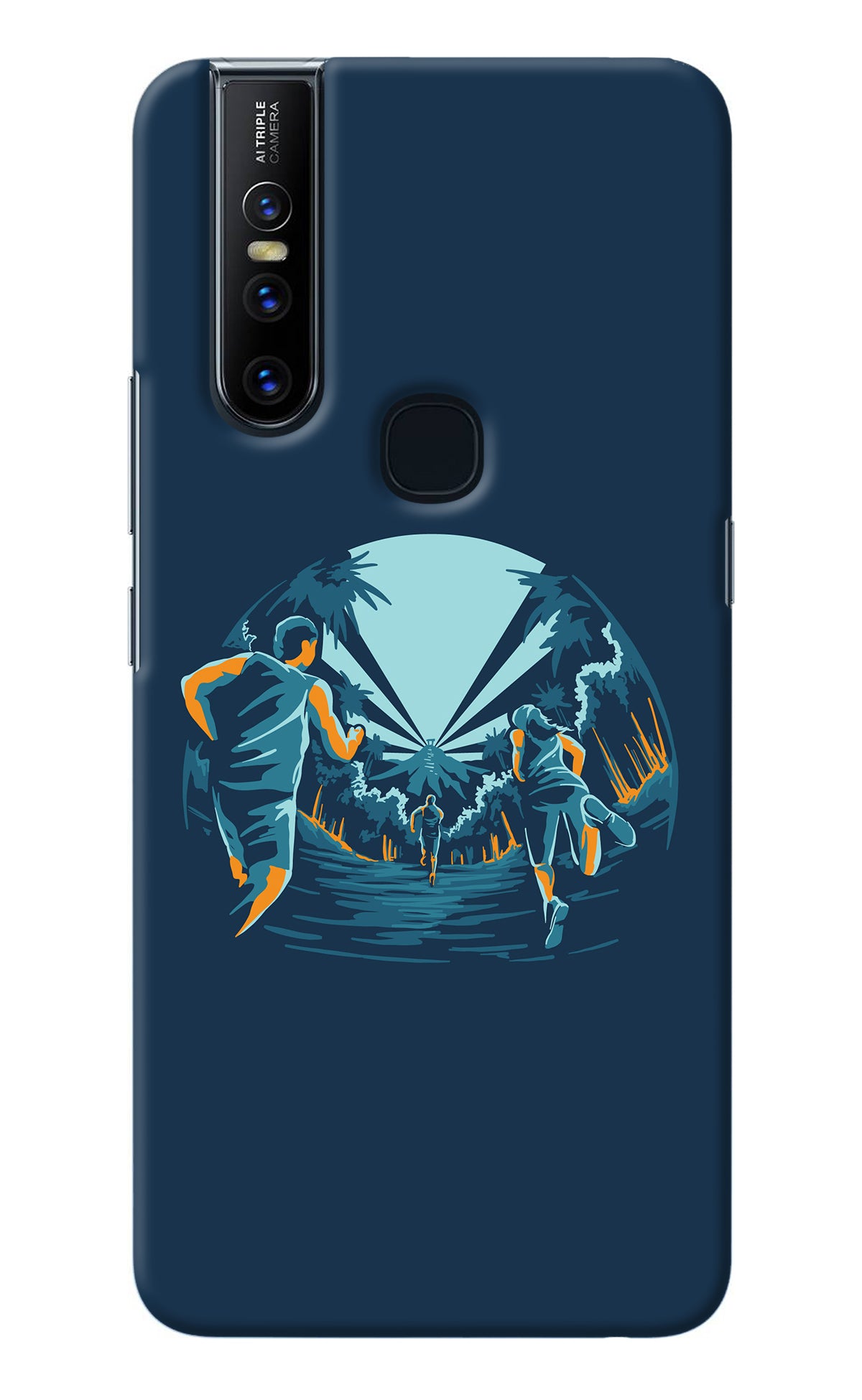 Team Run Vivo V15 Back Cover