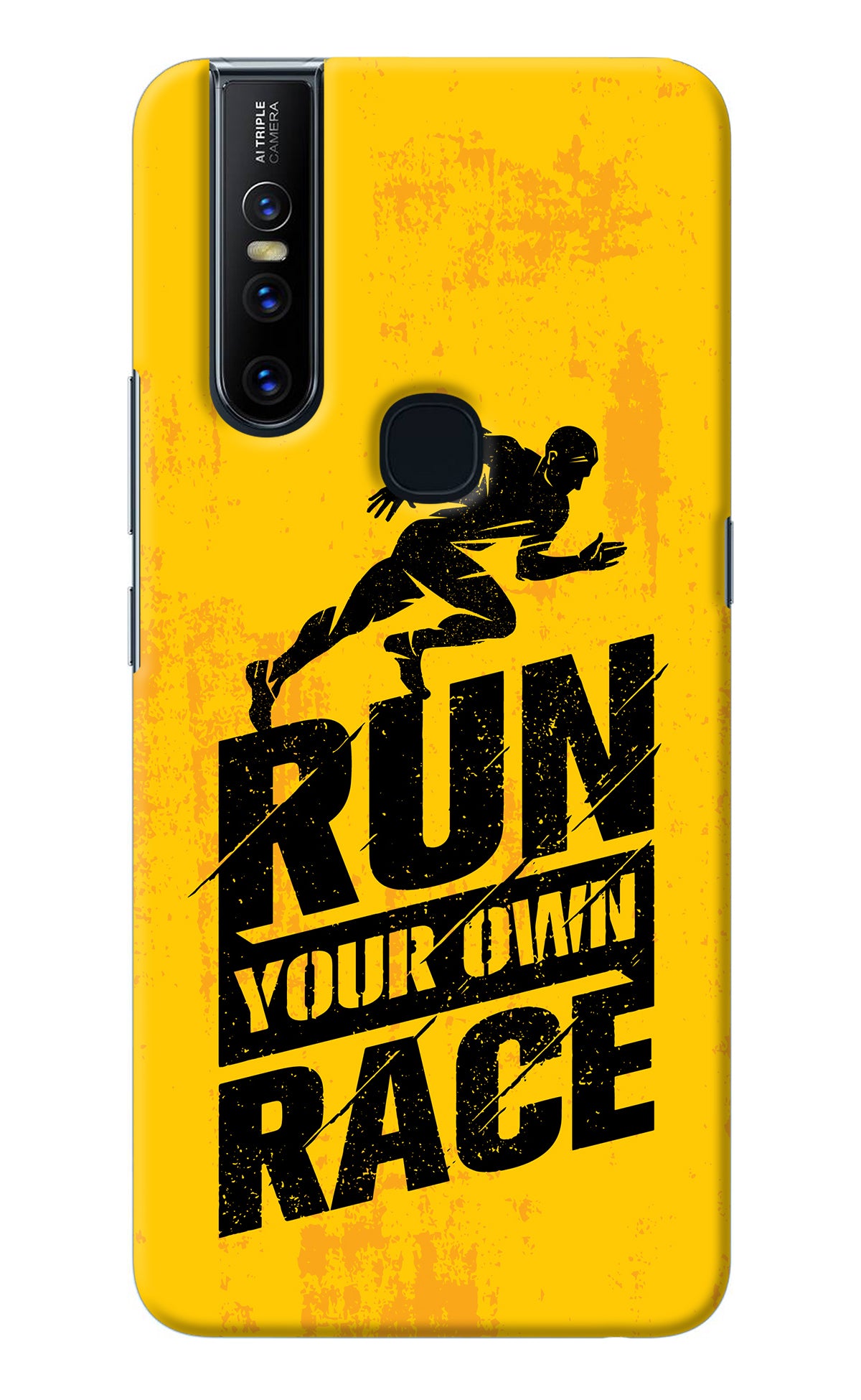 Run Your Own Race Vivo V15 Back Cover