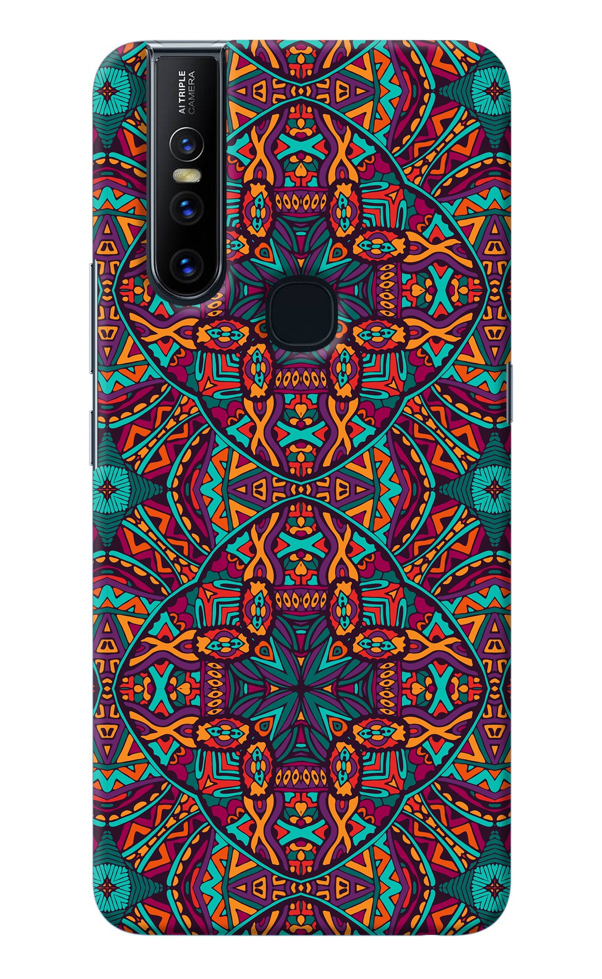 Colour Mandala Vivo V15 Back Cover