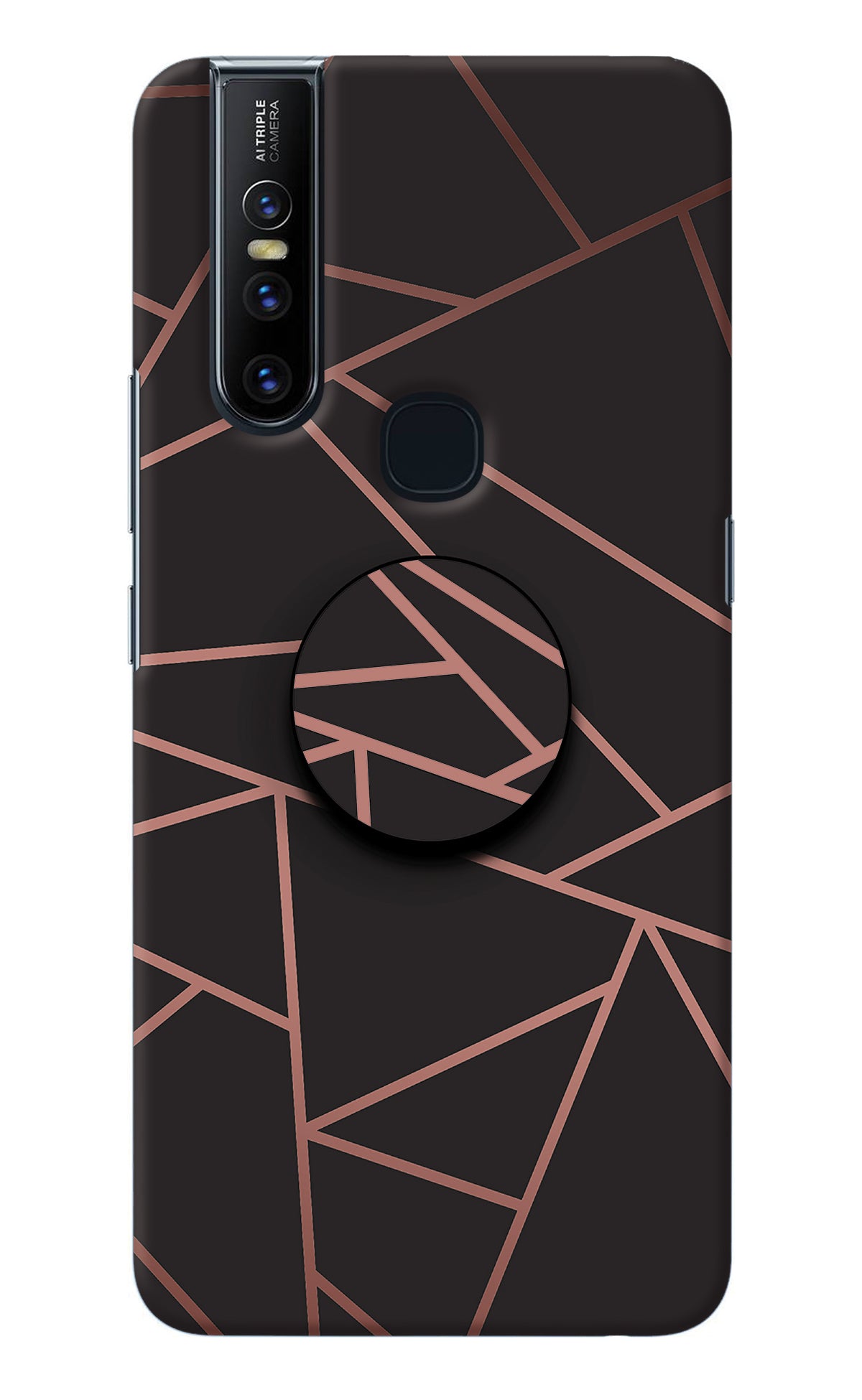 Geometric Pattern Vivo V15 Pop Case