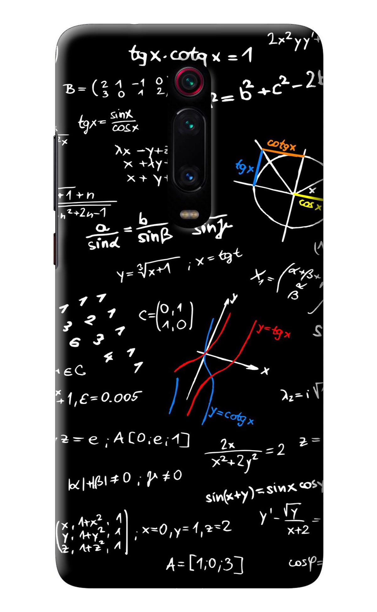 Mathematics Formula Redmi K20/K20 Pro Back Cover