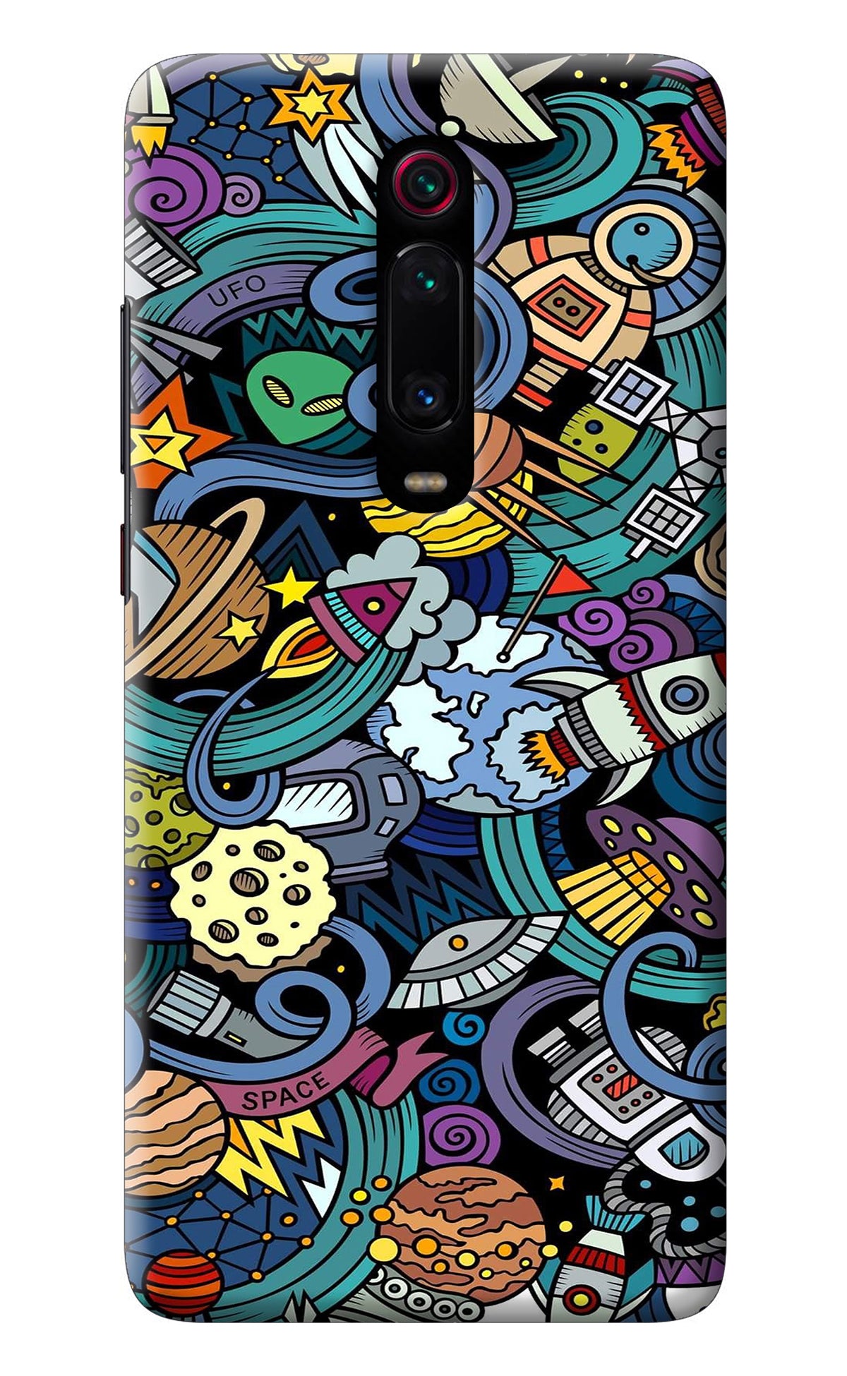 Space Abstract Redmi K20/K20 Pro Back Cover