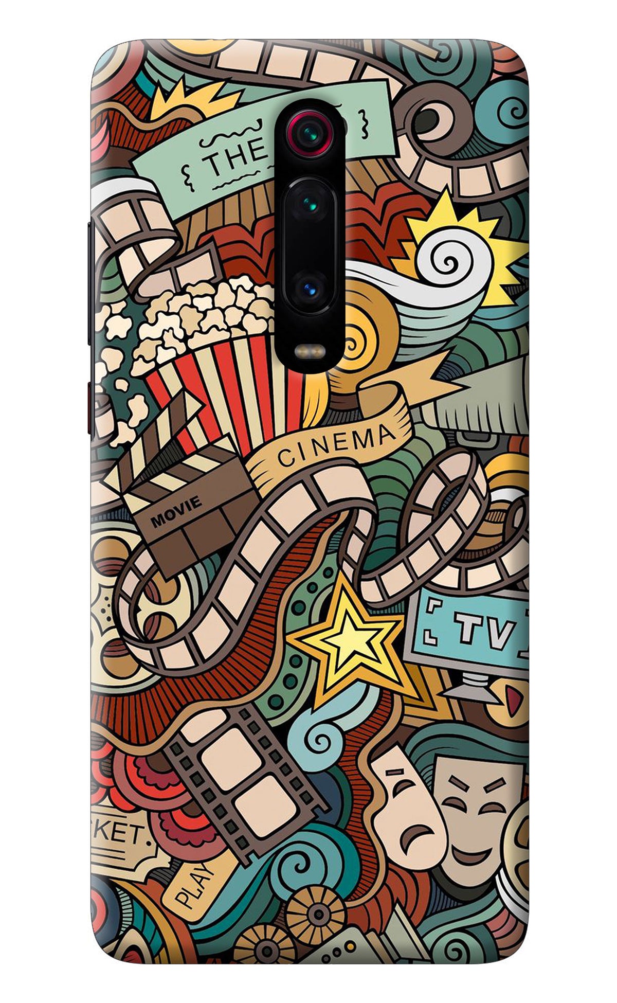 Cinema Abstract Redmi K20/K20 Pro Back Cover