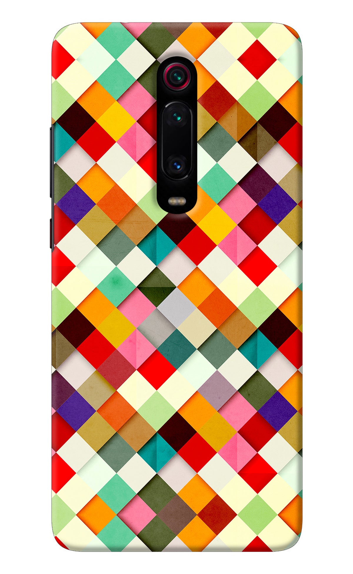 Geometric Abstract Colorful Redmi K20/K20 Pro Back Cover