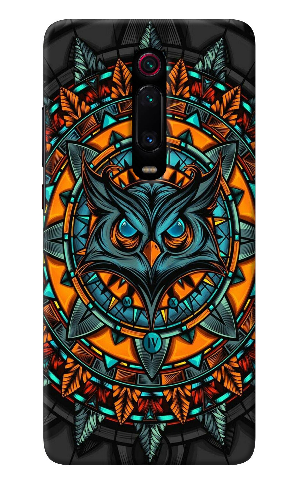 Angry Owl Art Redmi K20/K20 Pro Back Cover