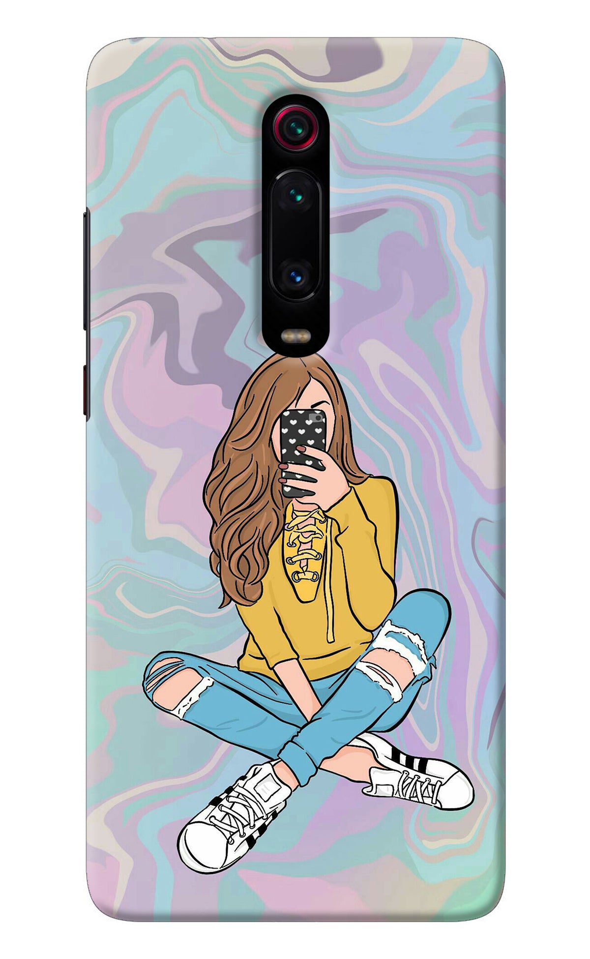 Selfie Girl Redmi K20/K20 Pro Back Cover