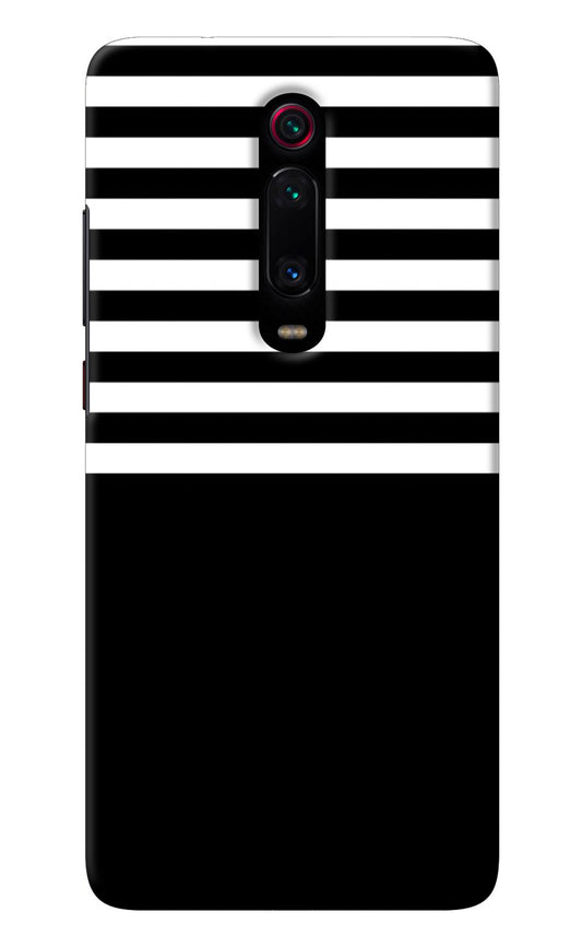 Black and White Print Redmi K20/K20 Pro Back Cover