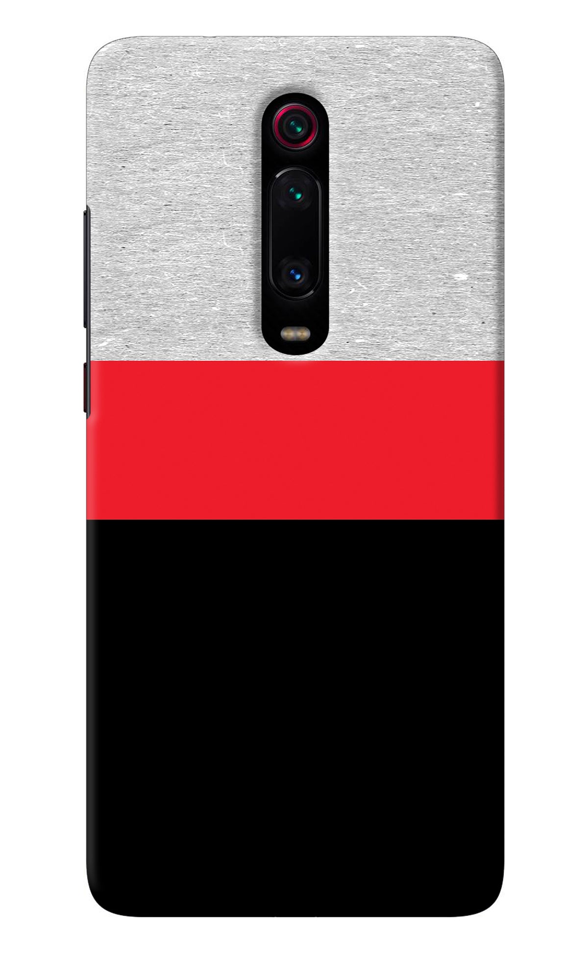 Tri Color Pattern Redmi K20/K20 Pro Back Cover