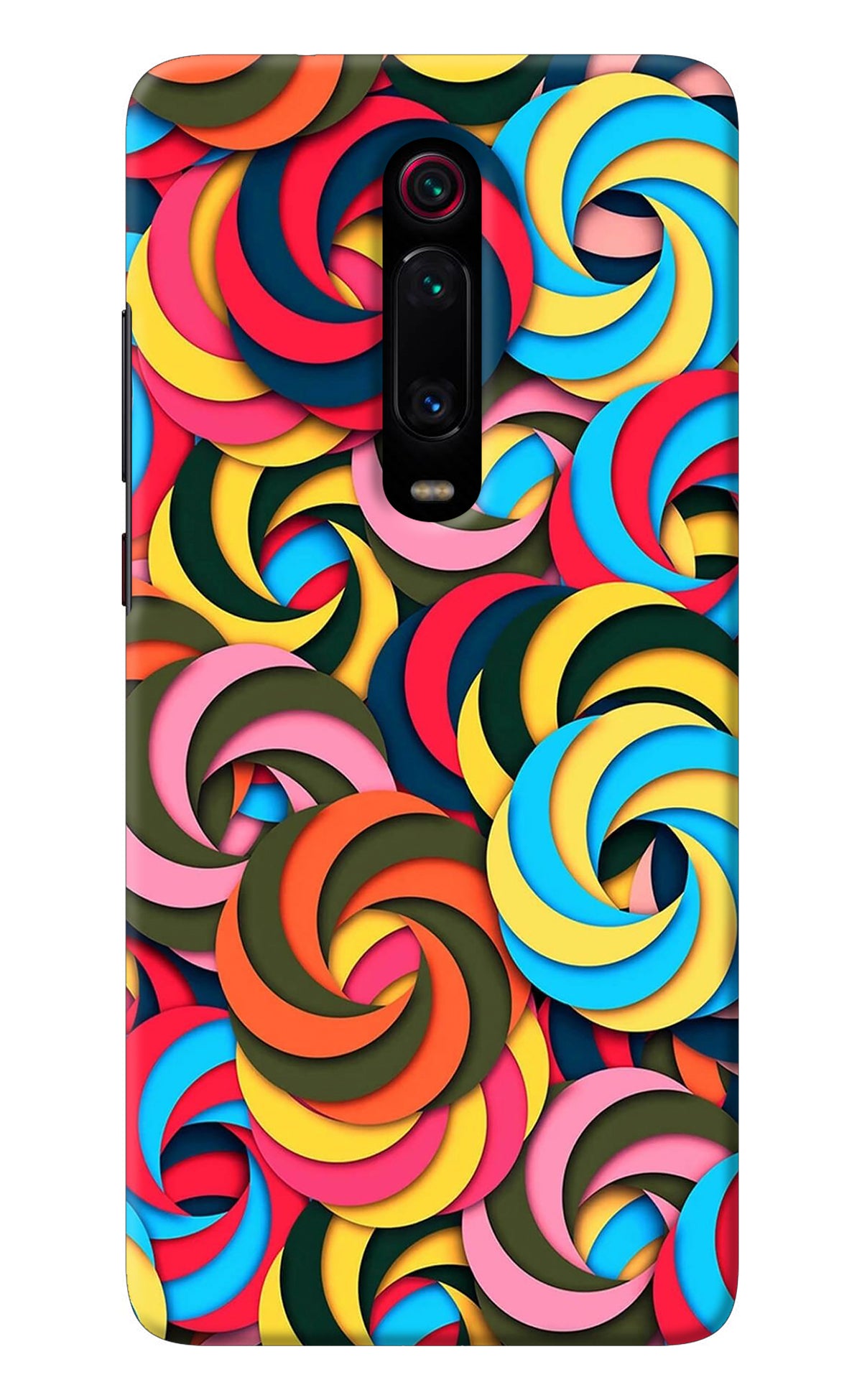 Spiral Pattern Redmi K20/K20 Pro Back Cover