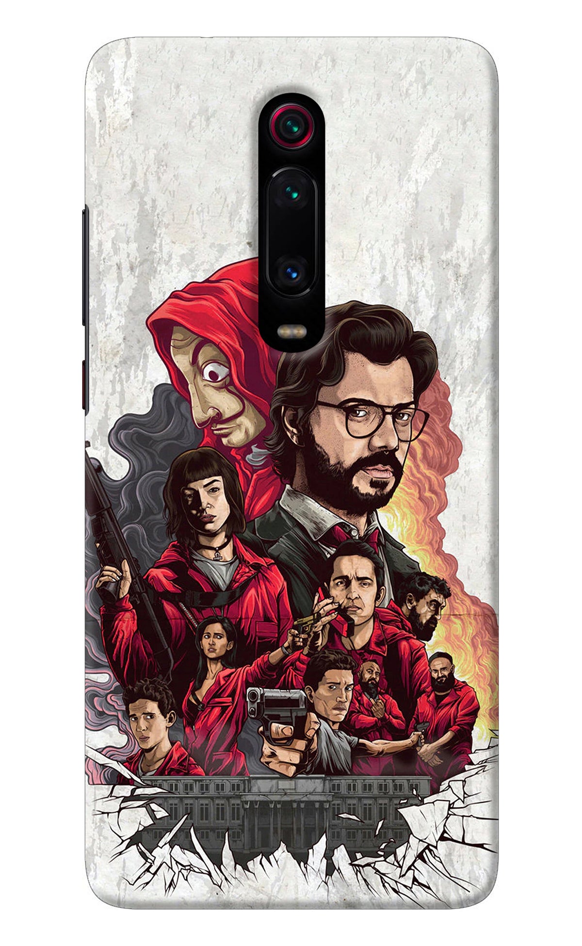 Money Heist Artwork Redmi K20/K20 Pro Back Cover