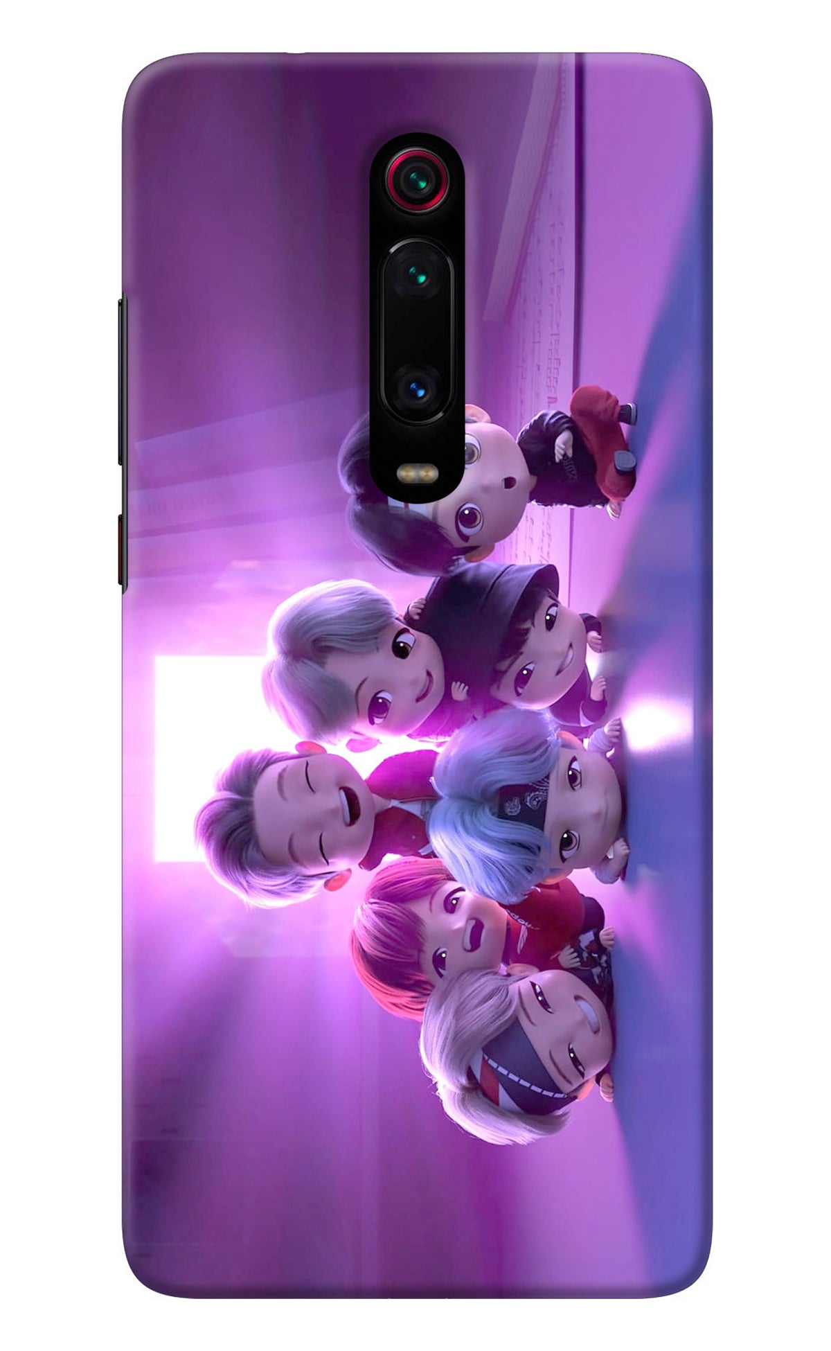 BTS Chibi Redmi K20/K20 Pro Back Cover