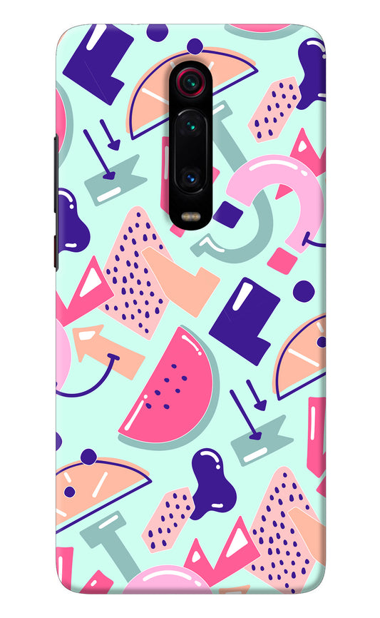 Doodle Pattern Redmi K20/K20 Pro Back Cover