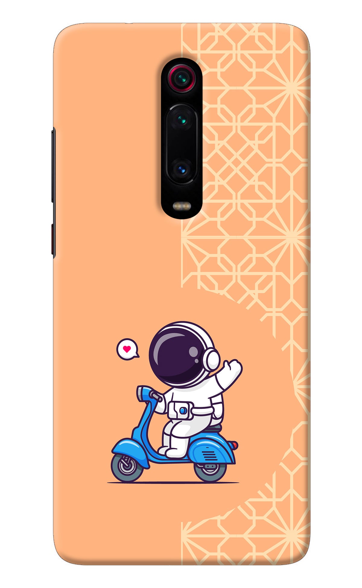 Cute Astronaut Riding Redmi K20/K20 Pro Back Cover