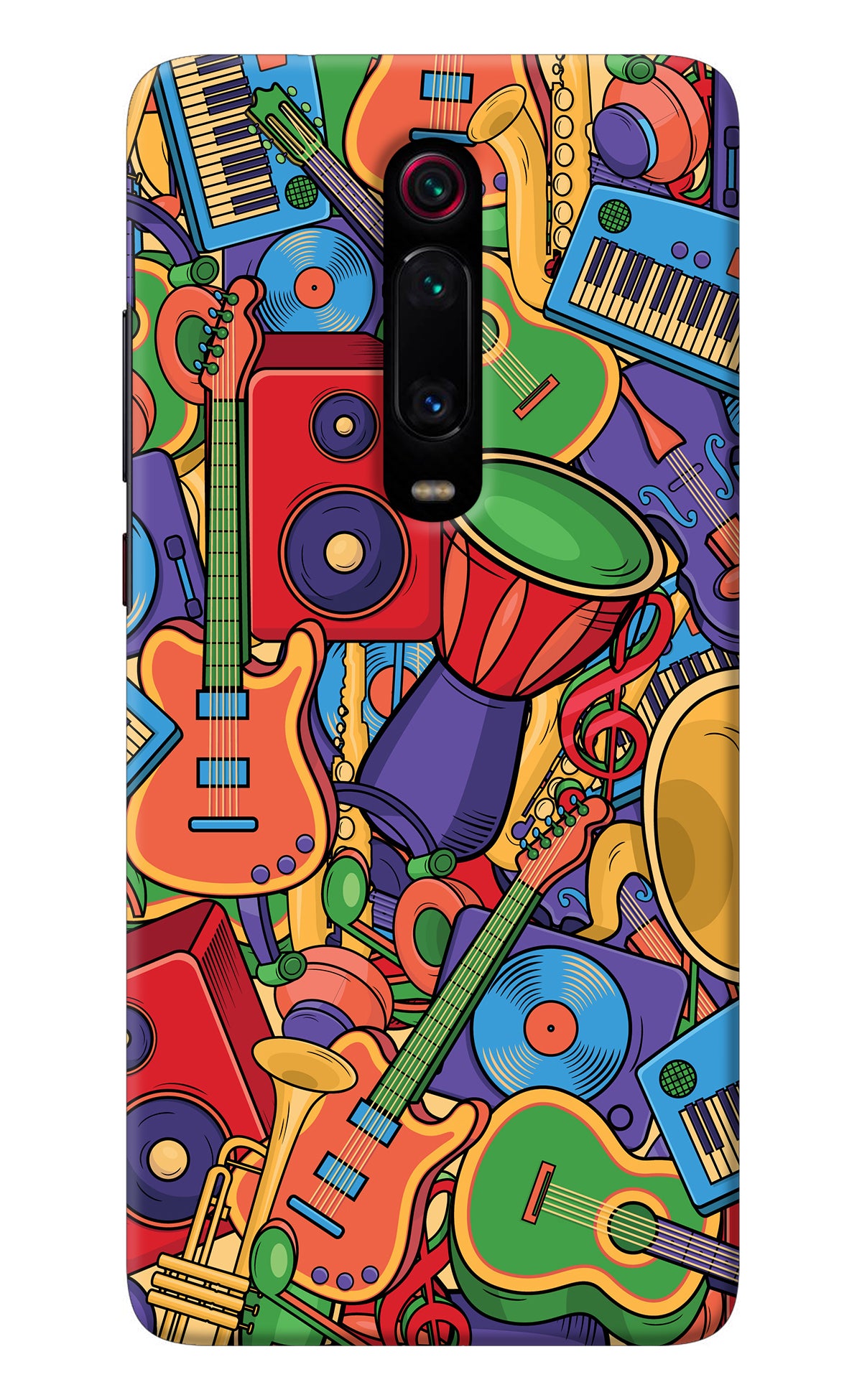 Music Instrument Doodle Redmi K20/K20 Pro Back Cover