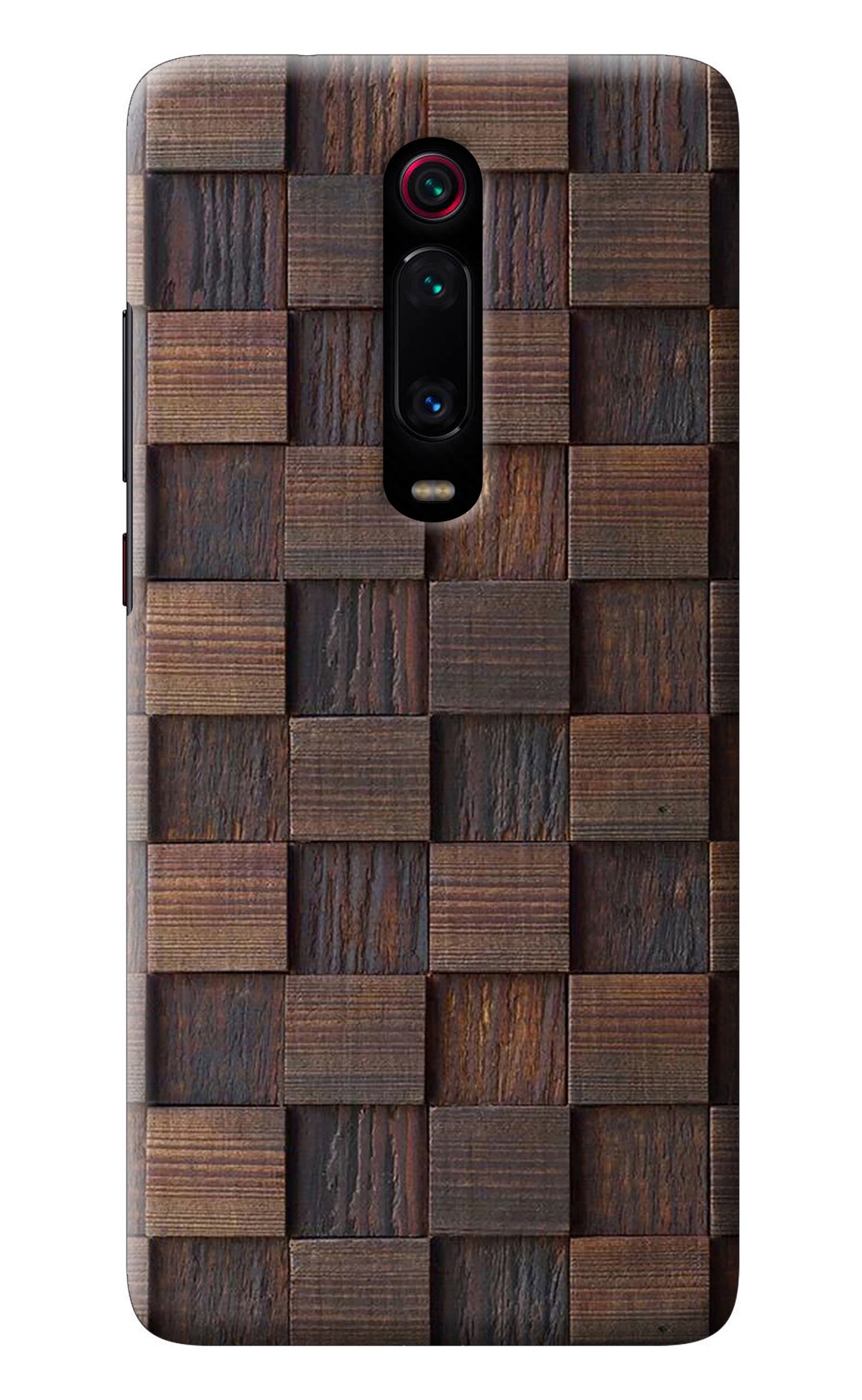 Wooden Cube Design Redmi K20 Pro Back Cover