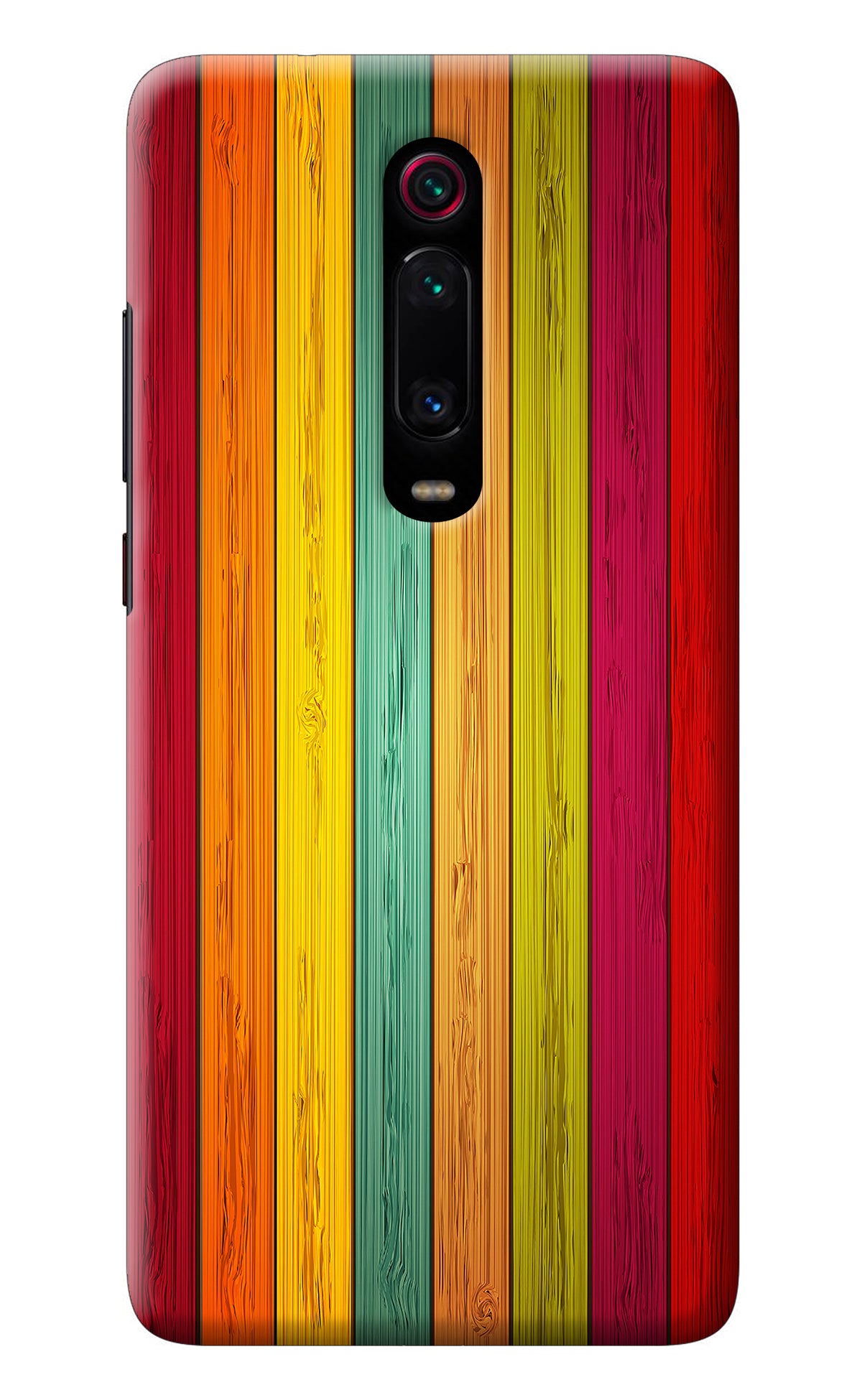 Multicolor Wooden Redmi K20 Pro Back Cover