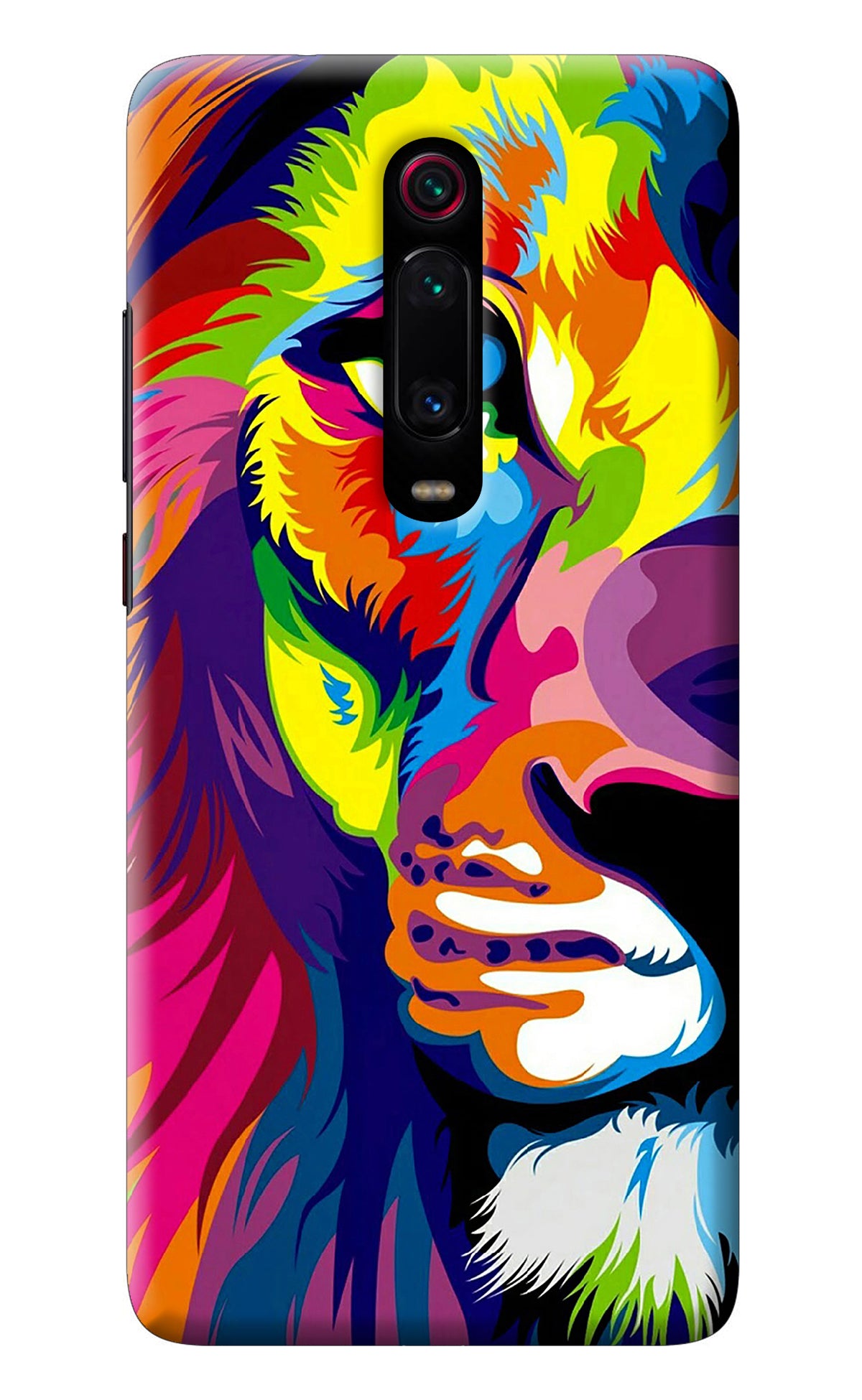 Lion Half Face Redmi K20 Pro Back Cover