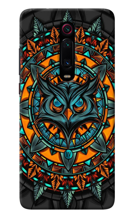 Angry Owl Art Redmi K20 Pro Back Cover