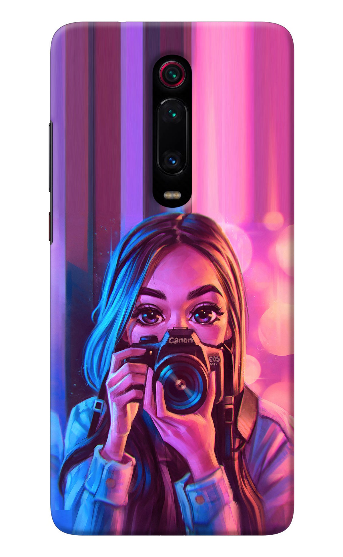 Girl Photographer Redmi K20 Pro Back Cover