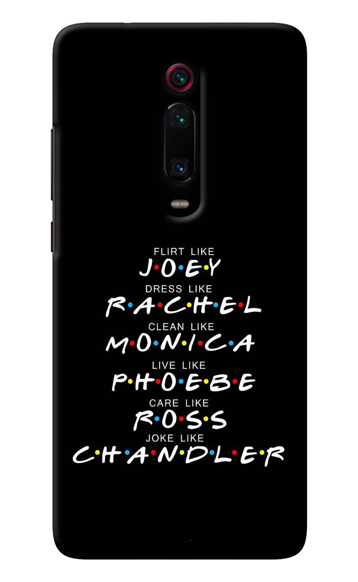 FRIENDS Character Redmi K20 Pro Back Cover