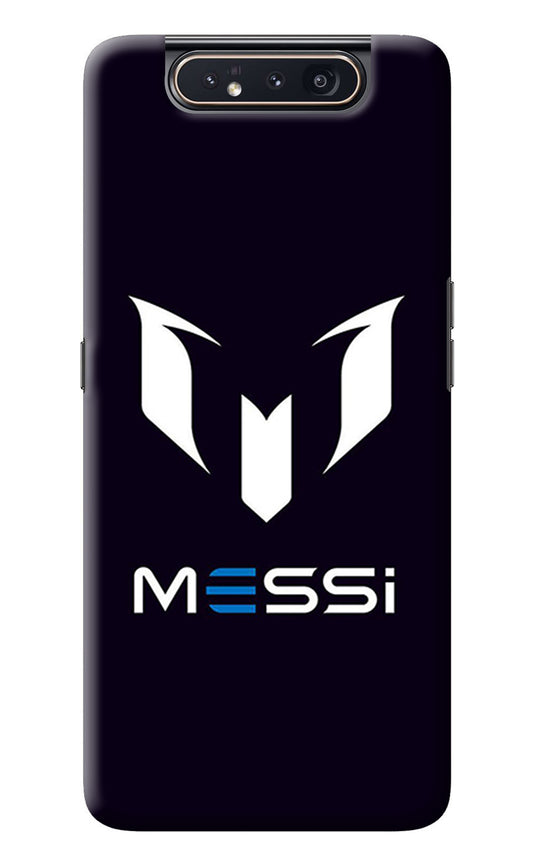 Messi Logo Samsung A80 Back Cover