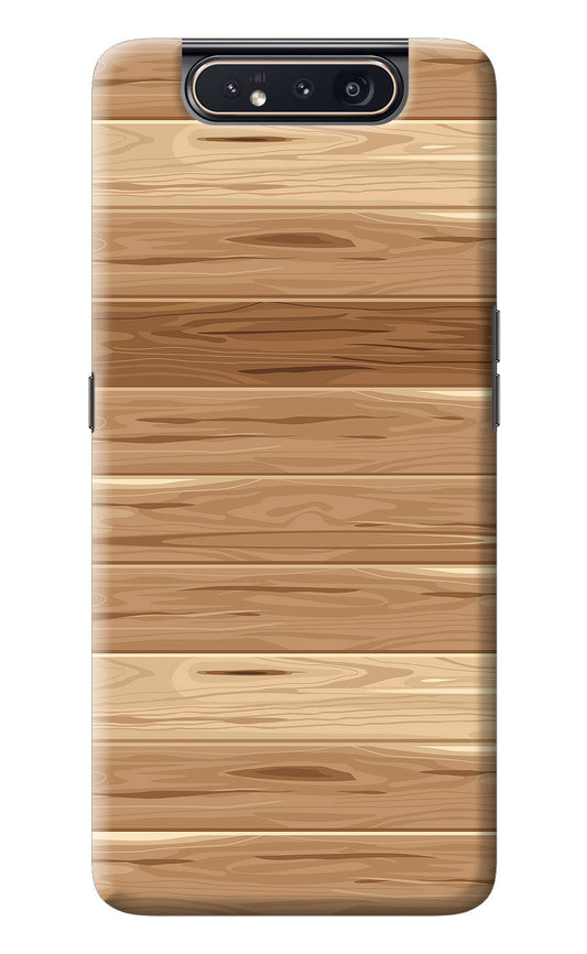 Wooden Vector Samsung A80 Back Cover