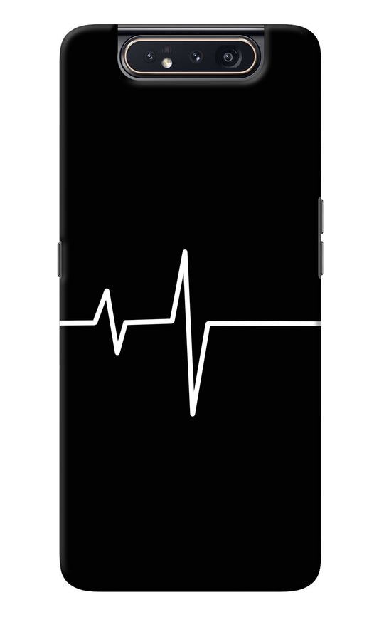 Heart Beats Samsung A80 Back Cover
