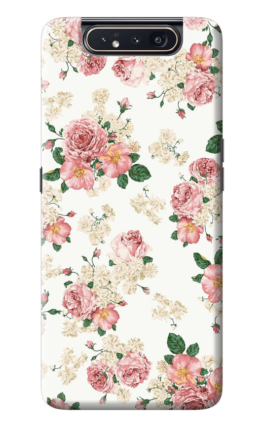 Flowers Samsung A80 Back Cover