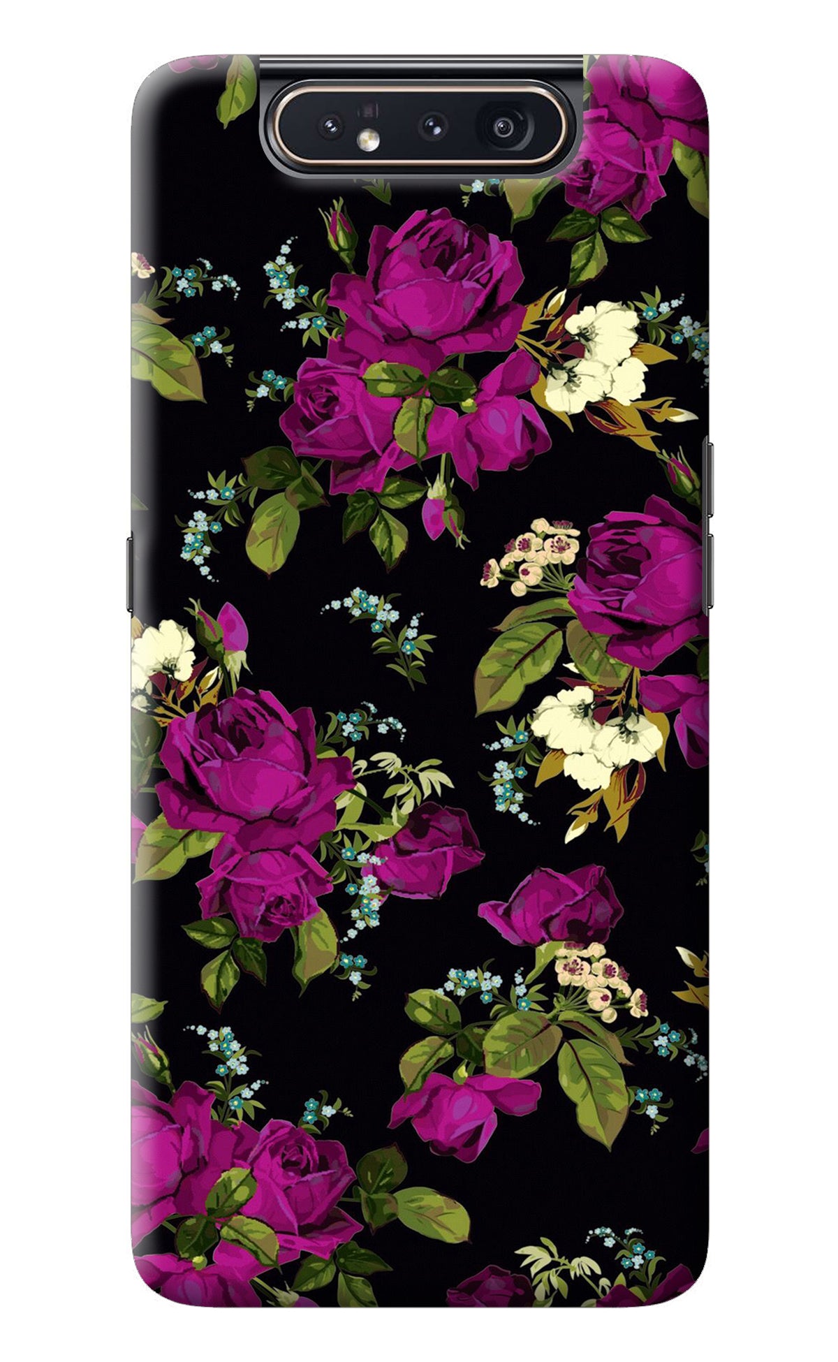 Flowers Samsung A80 Back Cover