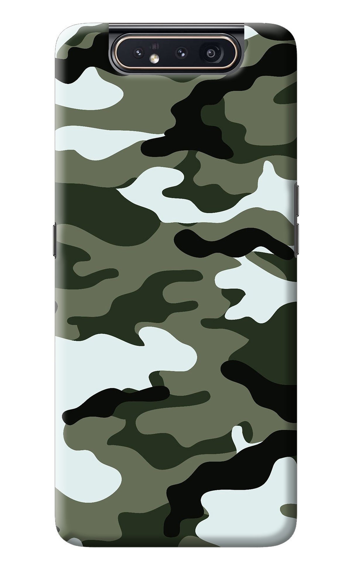 Camouflage Samsung A80 Back Cover