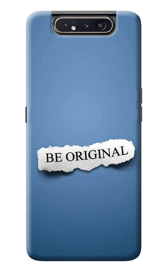 Be Original Samsung A80 Back Cover