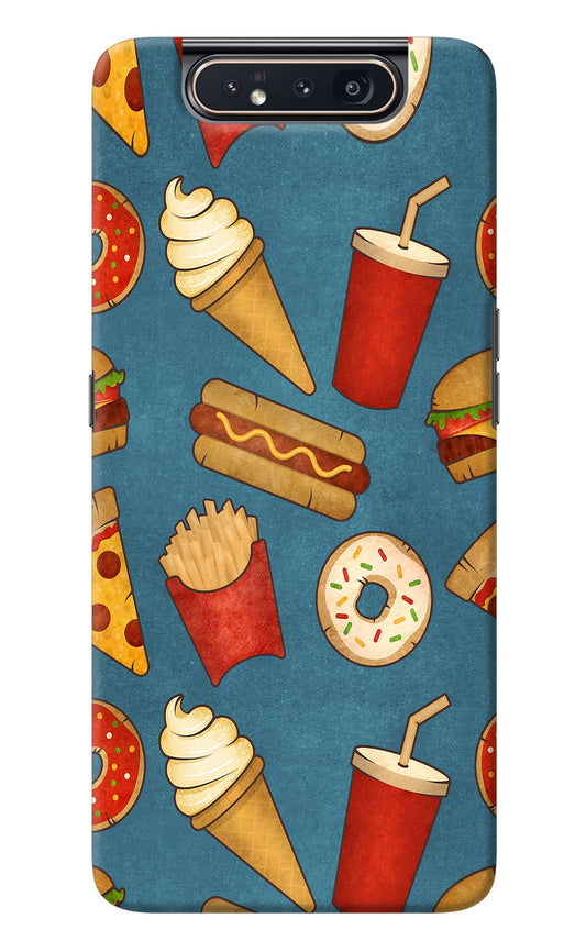 Foodie Samsung A80 Back Cover