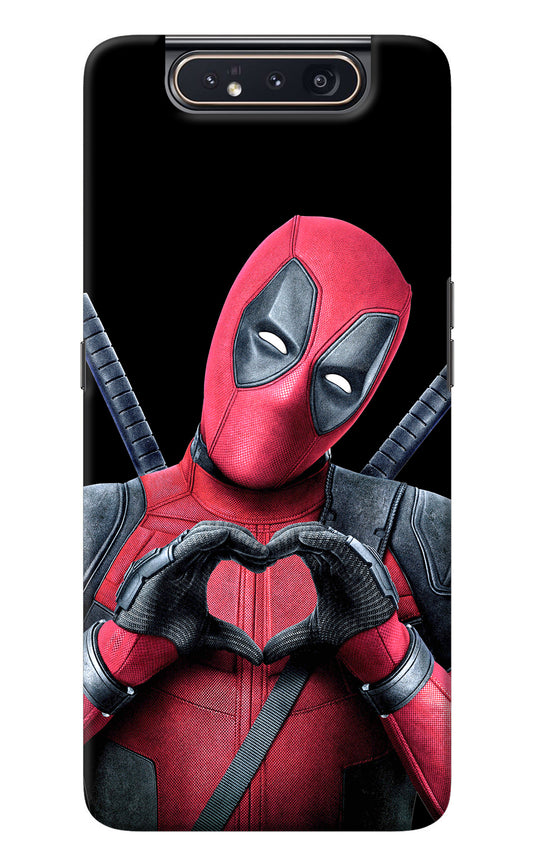 Deadpool Samsung A80 Back Cover