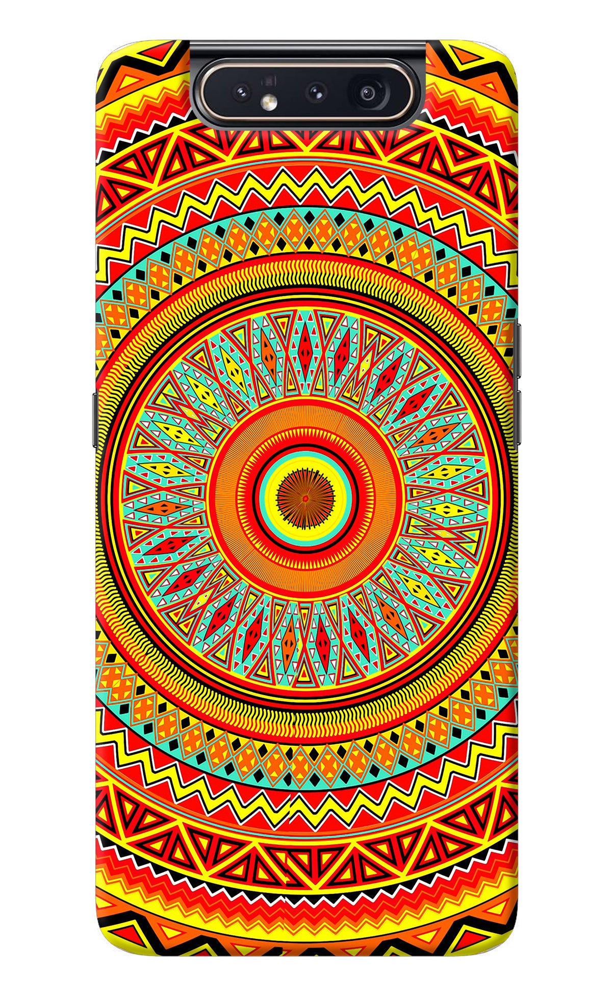 Mandala Pattern Samsung A80 Back Cover