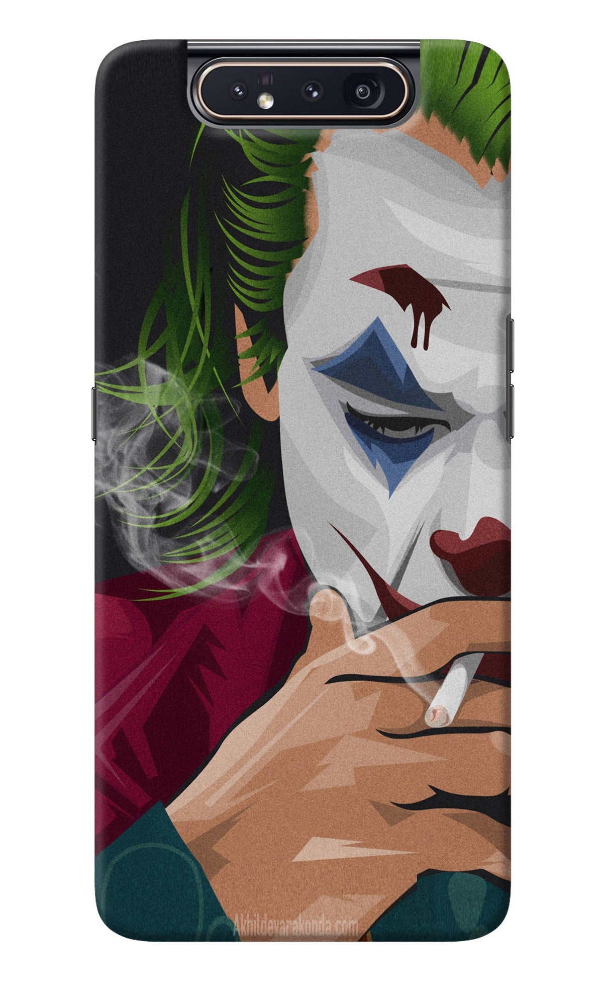 Joker Smoking Samsung A80 Back Cover