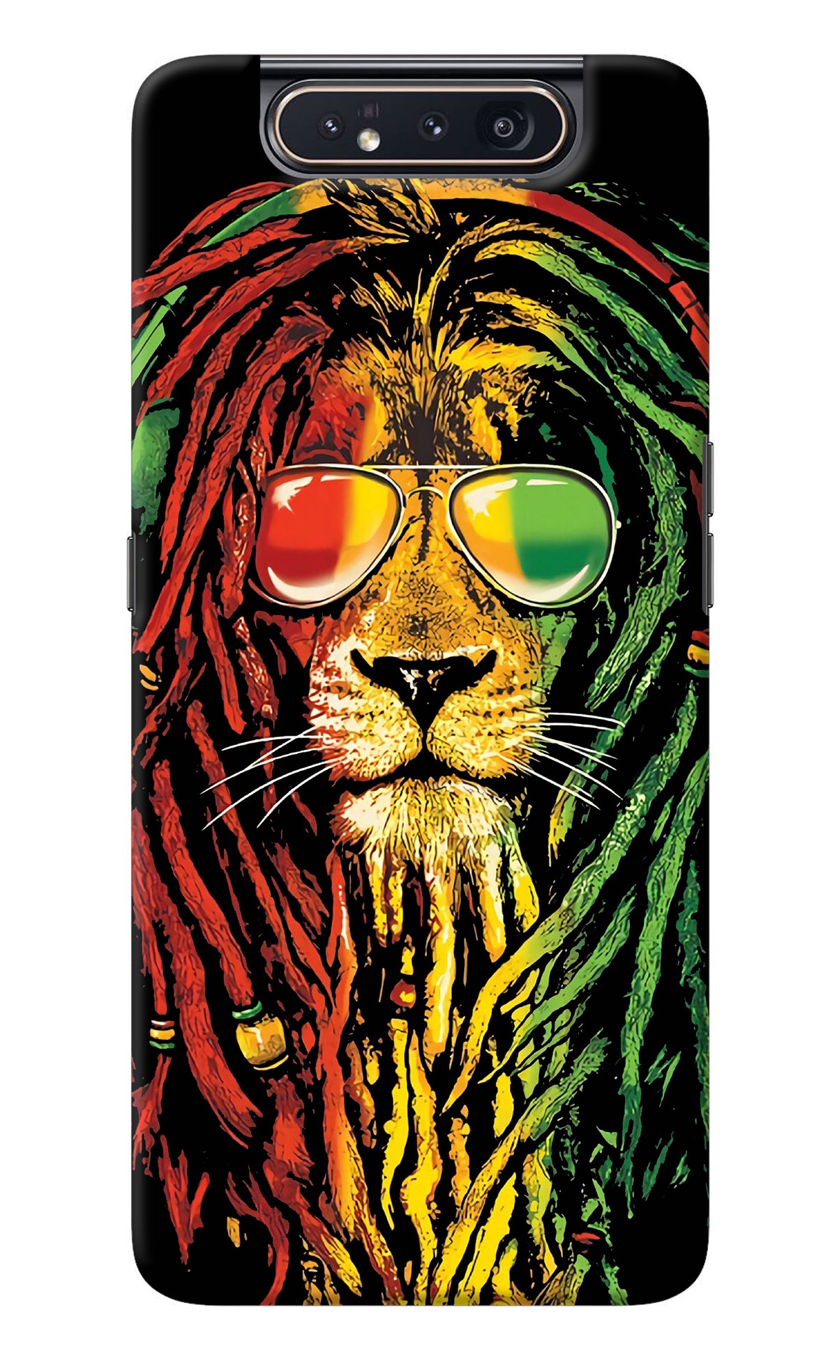 Rasta Lion Samsung A80 Back Cover