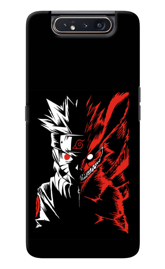 Naruto Two Face Samsung A80 Back Cover