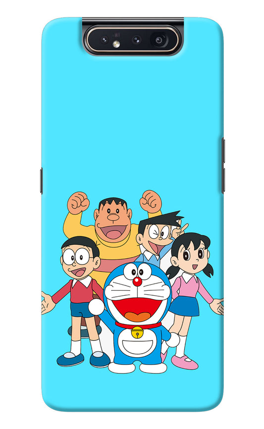 Doraemon Gang Samsung A80 Back Cover