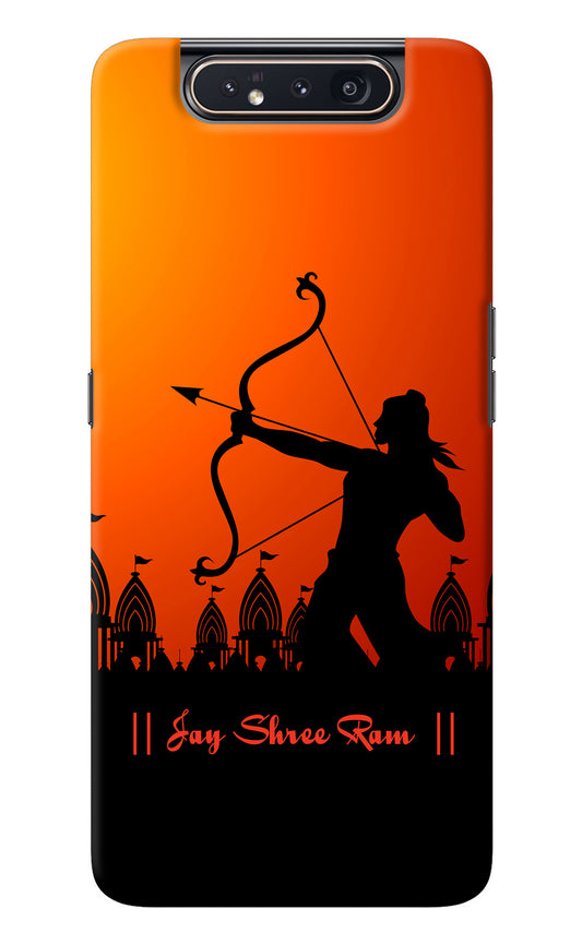 Lord Ram - 4 Samsung A80 Back Cover