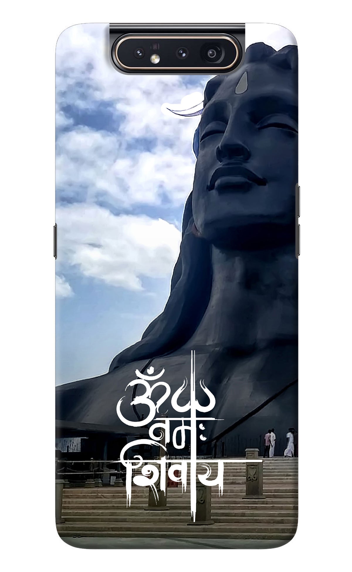 Om Namah Shivay Samsung A80 Back Cover