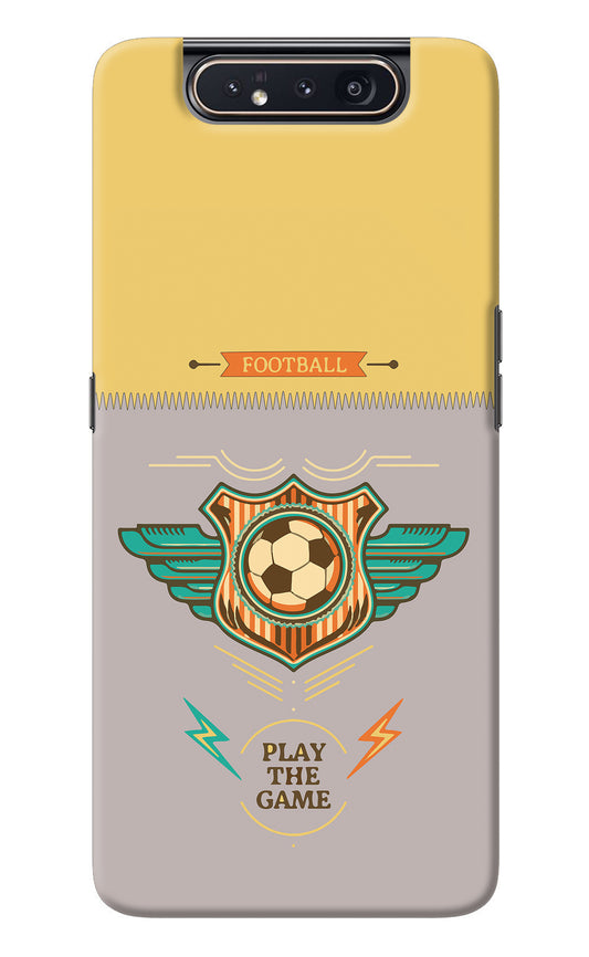 Football Samsung A80 Back Cover