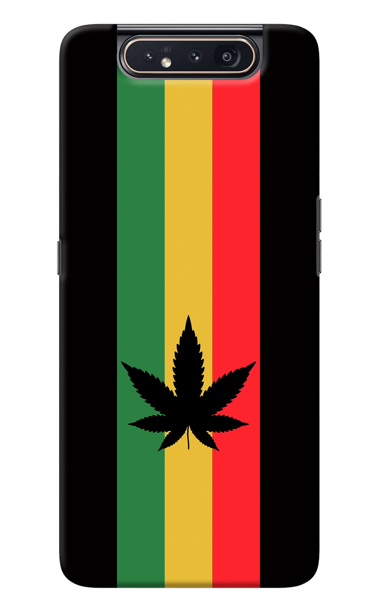 Weed Flag Samsung A80 Back Cover