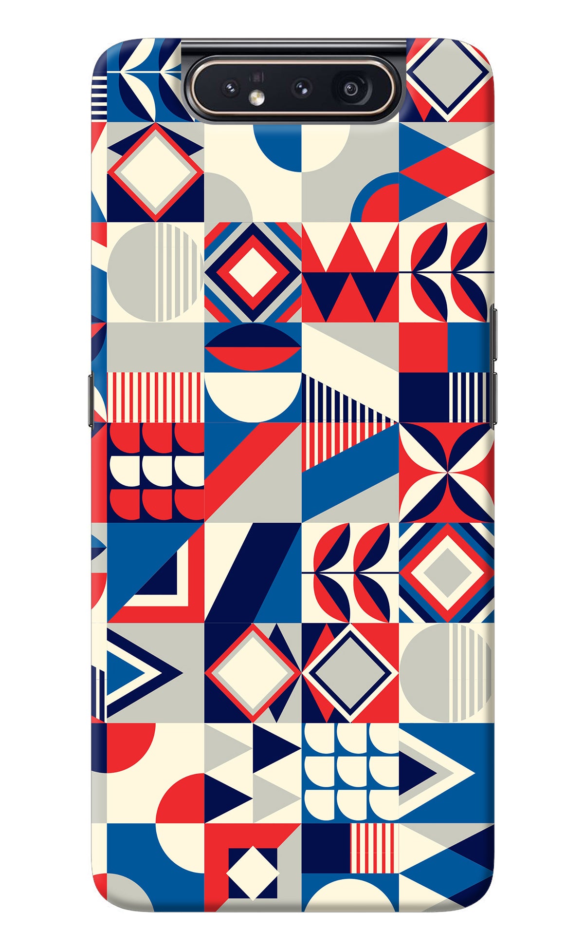 Colorful Pattern Samsung A80 Back Cover