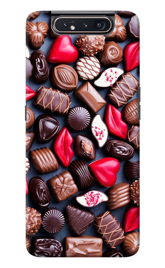 Chocolates Samsung A80 Back Cover