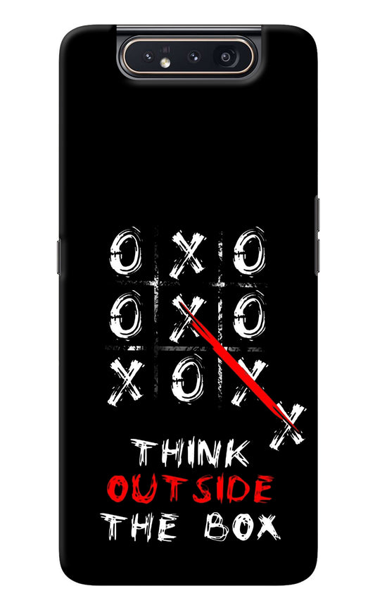 Think out of the BOX Samsung A80 Back Cover