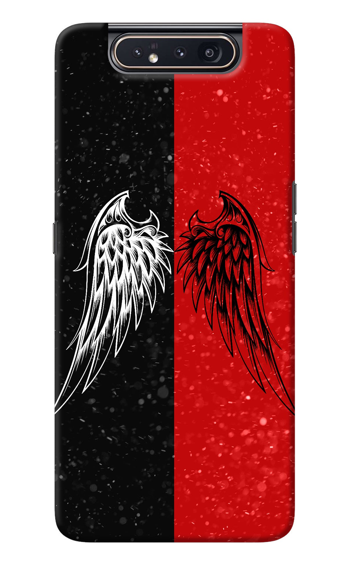 Wings Samsung A80 Back Cover