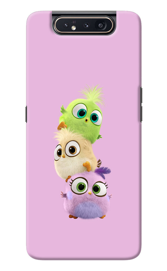 Cute Little Birds Samsung A80 Back Cover